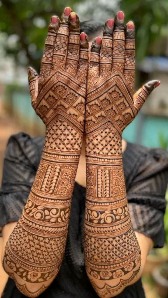 Full bridal arms design